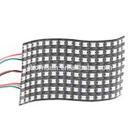 Flexible pcb 8*16 p10 led module ws2812b rgb led dot matrix display